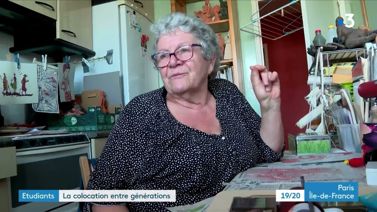 Reportage France 3 sur la cohabitation intergénérationnelle
